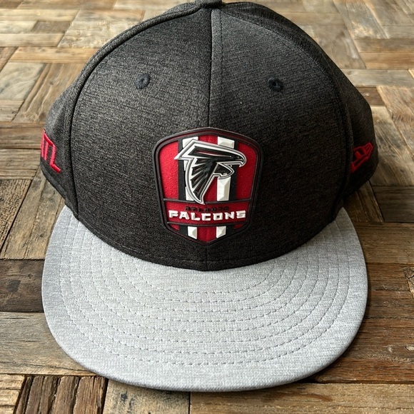 New Era Atlanta Falcons Flat Bill Adjustable Baseball Hat Cap Large-XL - Picture 1 of 9